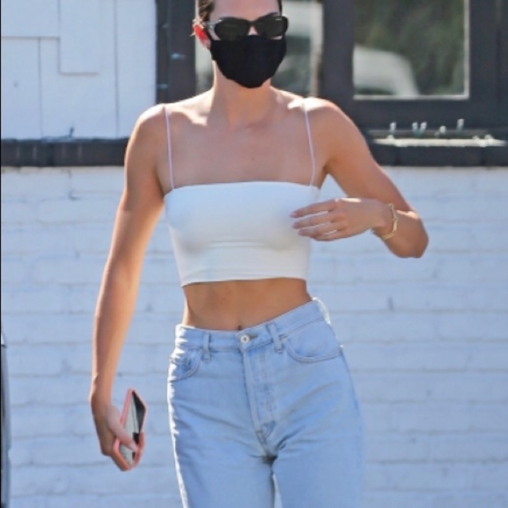 Meshki Yvonne Crop Top - Sand